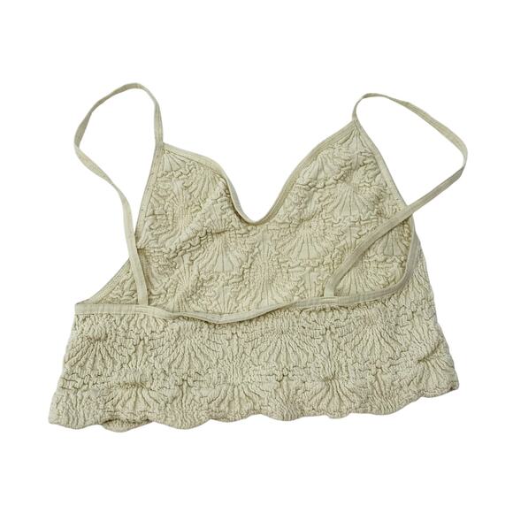Free People ivory textured love always Bralette - Picture 3 of 3